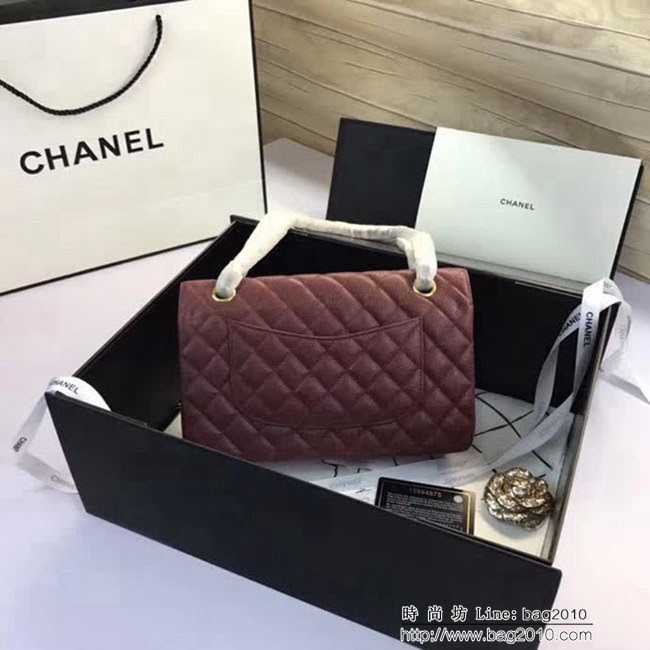 香奈兒CHANEL 升級版A1112全新經典小羊皮金銀鏈條單肩斜挎包 DSC1750